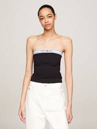TOMMY JEANS Logo taping tube top